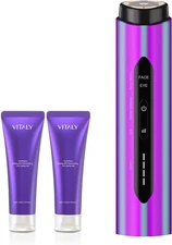 Electric Facial Toner Red Light Therapy Radio Frequency Anti-Aging Gel - Vitaly