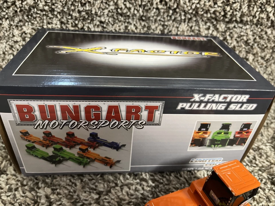 Bungart Motorsports Rhino AG ORANGE Pulling Sled By SpecCast 1/64 Resin NEW!! - Image 4 of 4