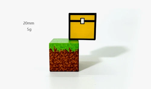 My World Magnetic Building Block Set STEM Mine Craft Toys Tiles Pixel Cube 2CM - Picture 15 of 78
