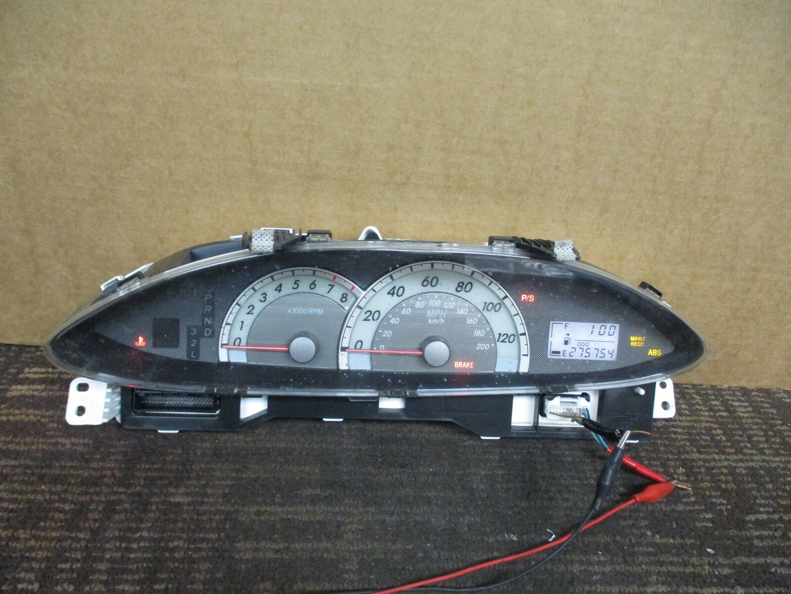 08 2008 Toyota Yaris Speedometer Instrument Cluster 275k Miles 83800
