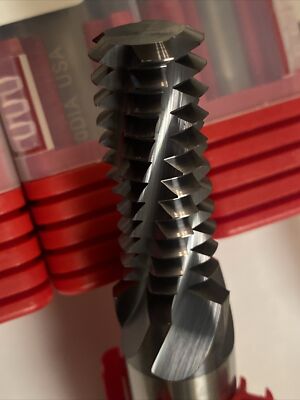 US22 1''-8 Carbide Threadmill ALTIN .620 x 5/8 x 1.375 x 4 5F , Free Shipping
