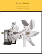 J238-112-11263 High Temperature Resistant Drying Oven Fan Long Shaft Incubator