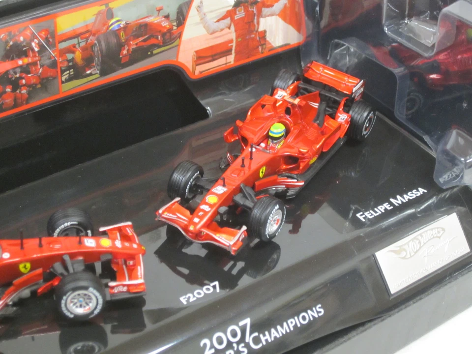 Ferrari F2007 Formel 1 Constructor's Champions 2007 Box Hot Wheels 1:43 limited - Bild 4 von 4