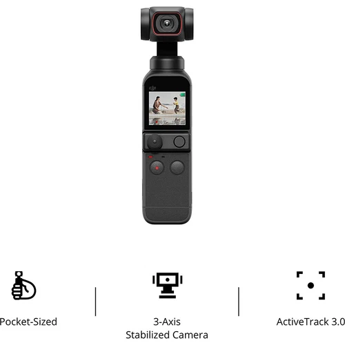 Stabilisateur cardan portable DJI Osmo Pocket mode 2 99% neuf