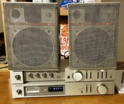 Sony Falcon TAE-20F / ST-10F Preamplifier & Tuner | eBay