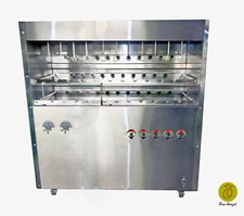 Brazilian Gas Grill for BBQ - 32 Skewers - NSF Certified - Professional Grade