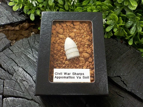 Old Rare Vintage Antique Civil War Sharps in Appomattox Virginia Camp Soil