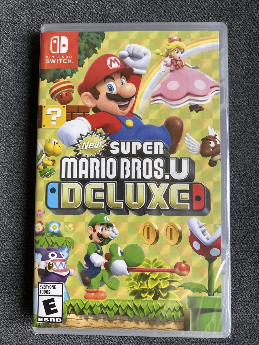 New Super Mario Bros U [ Deluxe ] (Nintendo Switch) NEW 