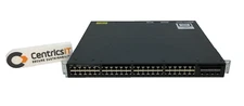 Cisco Catalyst 3650-48P 48 PORT Layer 3 Switch WS-C3650-48PD-S