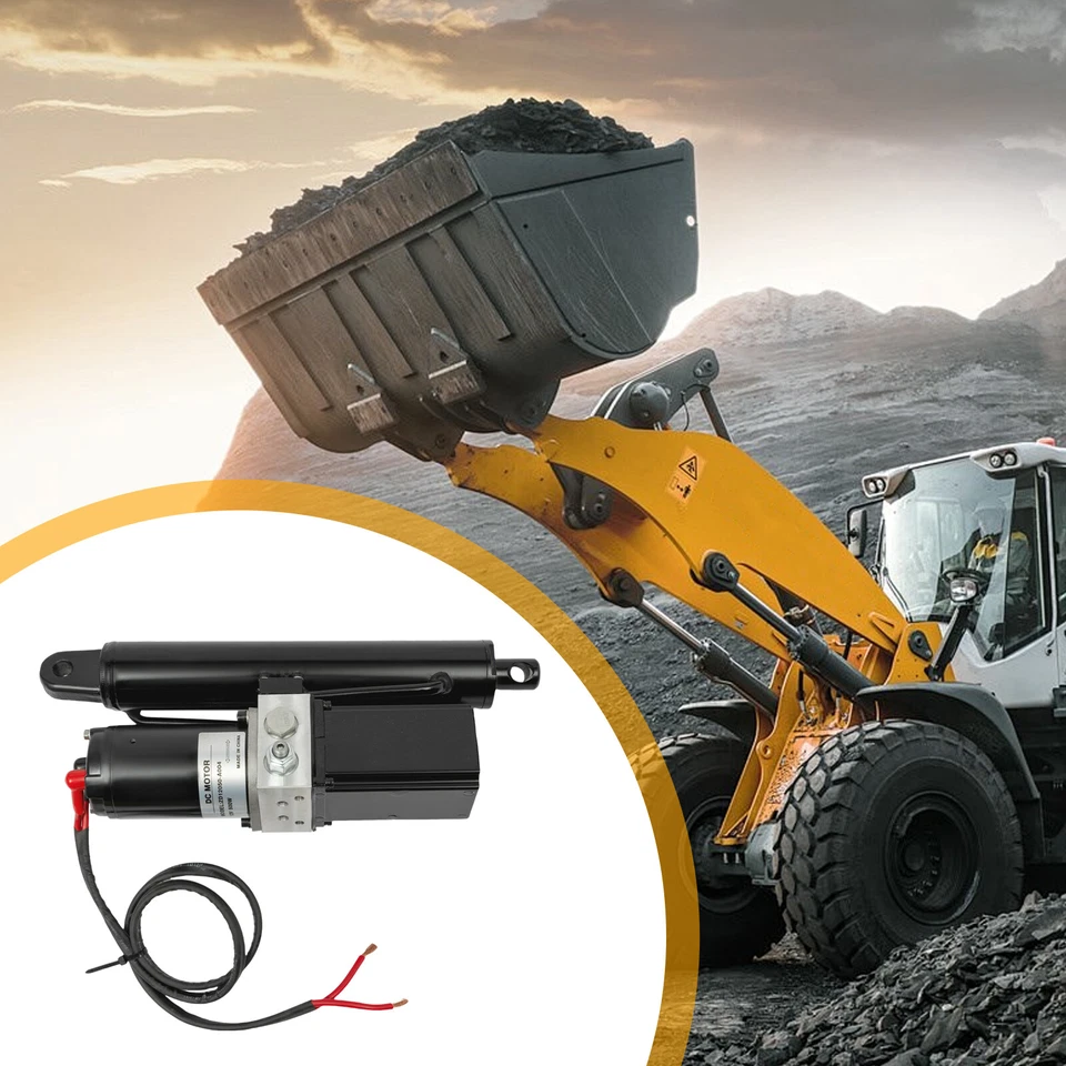 ACTUADOR CILINDRO HIDRÁULICO ELÉCTRICO 2 TONELADAS 4409LB ACTUADOR LINEAL ELÉCTRICO 200MM Foto 3 de 4