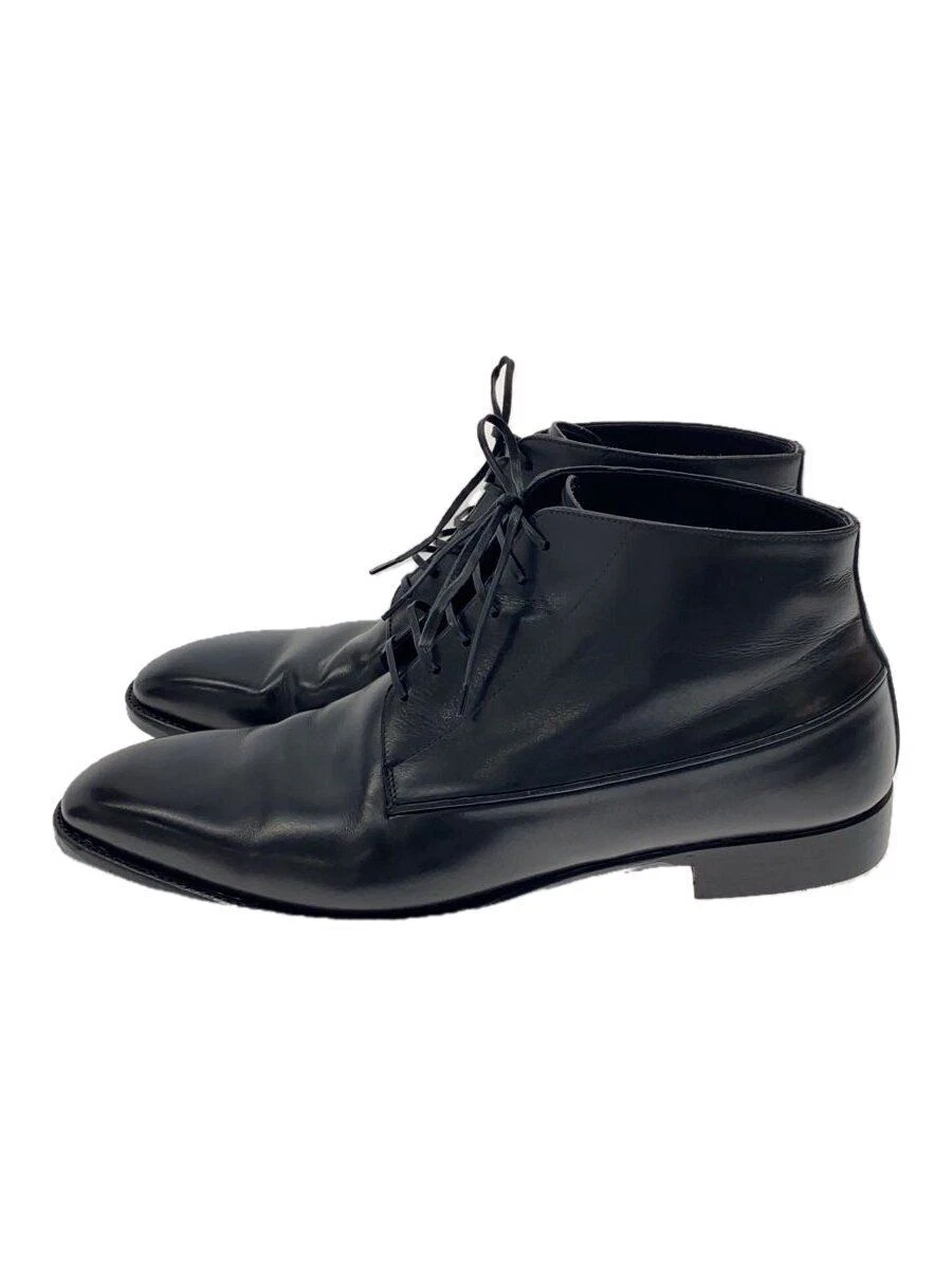 Bottes à lacets Christian Dior 42 cuir noir occasion