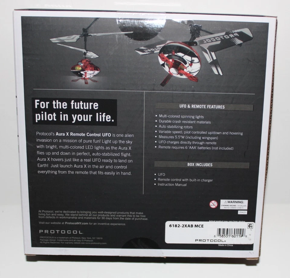 Brand New AURA Remote Control UFO Red - Image 2 of 2