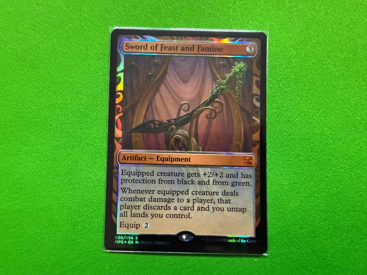 Sword of Feast and Famine Magic: The Gathering Individual Trading
