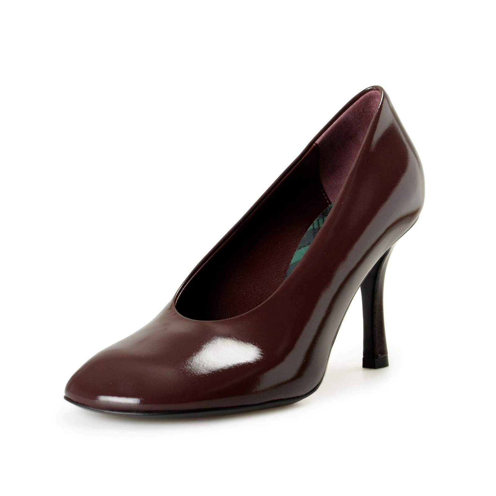 Burberry — Burberry Women's "Baby Pump" Leather Heeled Pumps Shoes US 7 EUR 37