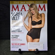 Maxim Magazine July 2008 Marisa Miller Model Issue