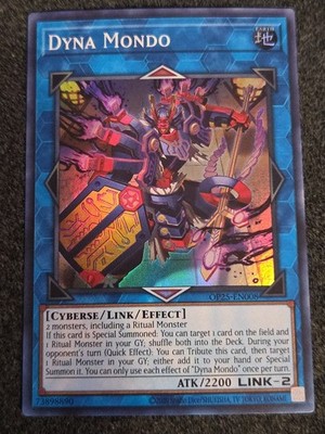 Dyna Mondo Super Rare OTS Tournament Pack 25 OP25-EN008 NM