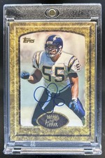 1997 Topps Junior Seau Auto #7 Chargers