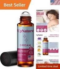 Aromatherapy Sleep Aid: Dream Essential Oil Roll-On with Organic Ingredients