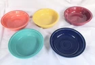 Fiestaware Soup Cereal Bowls Fiesta Homer Laughlin 7” Set of 5