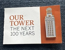 Texas Longhorns University Of Texas UT Tower Lapel Hat Pin