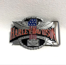 Harley-Davidson BB-2741 Vintage Belt Buckle Made In New Zealand Rare