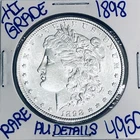1898 MORGAN SILVER DOLLAR AUTHENTIC HI GRADE U.S. MINT COIN FREE SHIPPING 4950