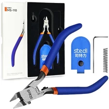 stedi Model Nipper Sprue Cutter with Ultra-thin Single-Blade and Stiff Spring Ho