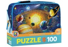 Exploring the Solar System Lunch Bag 100 Piece Jigsaw Puzzle Eurographics New