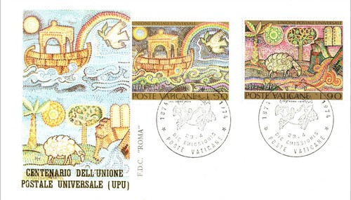 Vatican City 1960 -1980's 3 Vatican State FDC First Day Covers - Picture 3 of 5