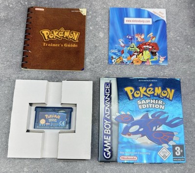Nintendo Game Boy Advance Pokémon Saphir-Edition OVP Deutsch