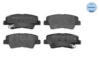 Meyle Bremsbelagsatz Scheibenbremse 025 249 3415/W FüR KIA Soul JM AM Tucson HD