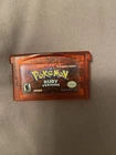 Pokemon Ruby Version Nintendo Game Boy Advance GBA Authentic Dry Battery Gameboy