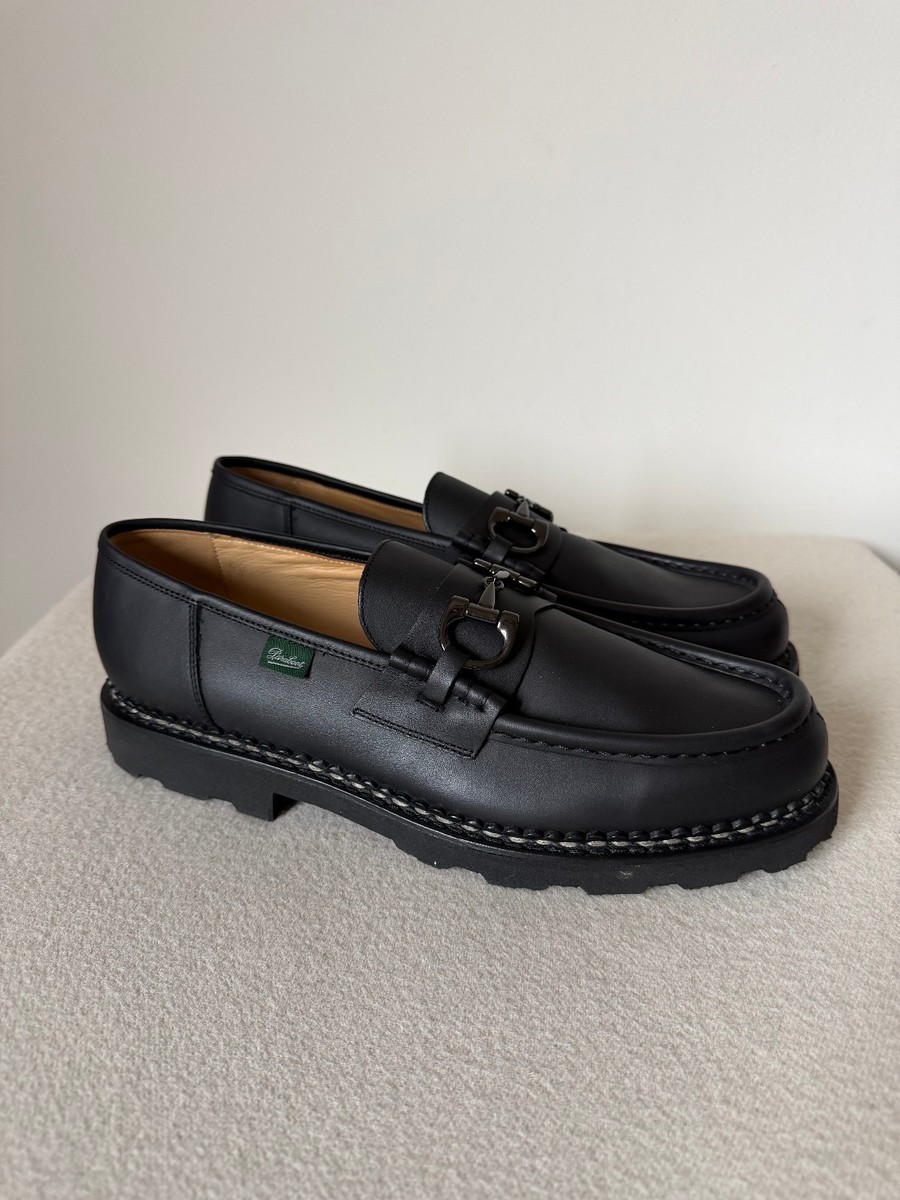靴 paraboot REIMS 6 1/2 F Loafer Paraboot Reims Lisse Café