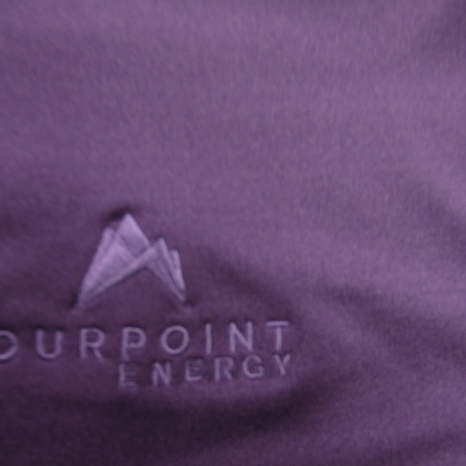 Suéter Peter Millar Para Hombre Grande Manga Larga 1/4 Cremallera Pullover Púrpura Golf Foto 3 de 4