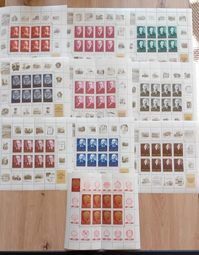 Russia Sheet Set - 1970 For Vladimir Lenin's 100th Birthday MNH.