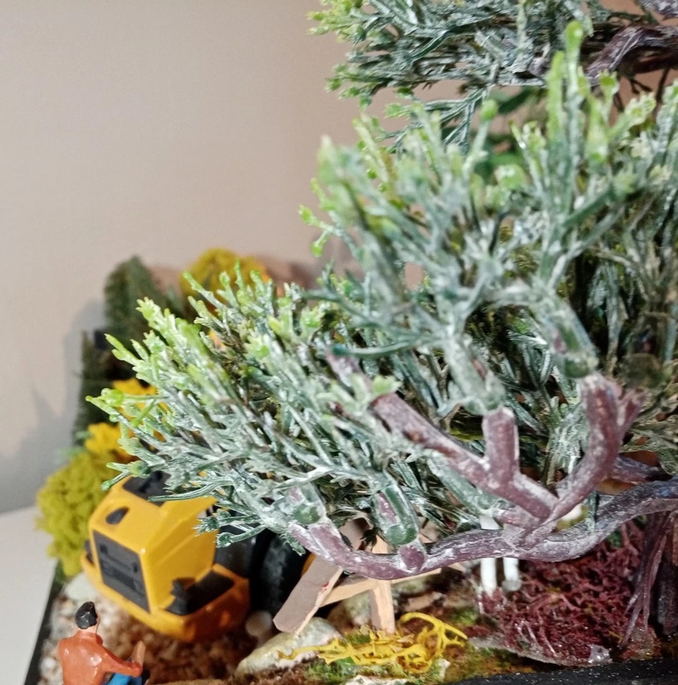 Diorama Liebherr L364 Joal mit Preiser Figuren M.1:50 o. OVP - Bild 4 von 4