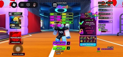 Akari Volleyball Sports Game PC Multiplayer Online Stat Boosts Lucky Spins