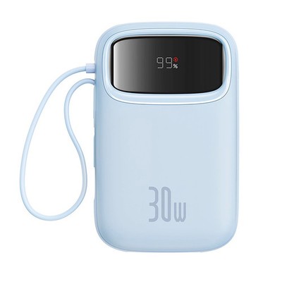 BASEUS POWERBANK QPOW 2 10000 MAH 30 W 2 x USB-C FÜR HANDYS, SCHNELLES LADEN