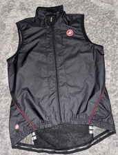 castelli cycling gore windstopper Vest Men’s M Made In Romania 
