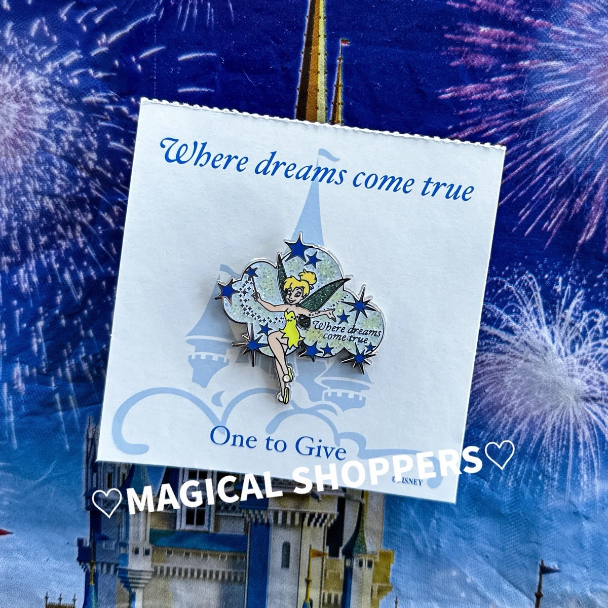 Tinker Bell Walt Disney World Patches & Pins (1968-Now) for sale