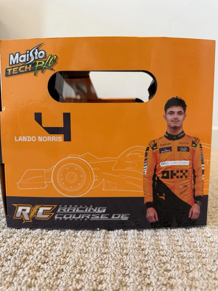 NEW - Unopened 1:10 Formula 1 RC Model Car Collectible Lando Norris McLaren - Image 2 of 4