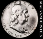 1963-D Silver Franklin Half Dollar - Choice Gem Brilliant Unc  Lustrous  #L3941