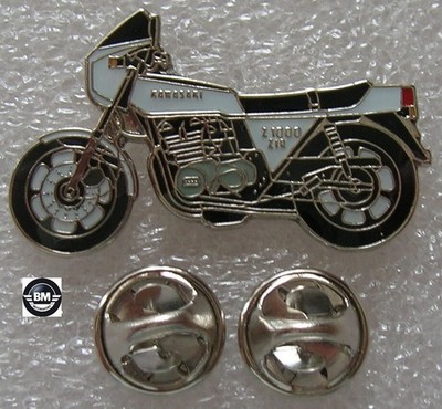 Pin Anstecker Kawasaki Z 1000 Z 1 R / Z1000 Z1R hellblau Motorrad Moto Art. 0613