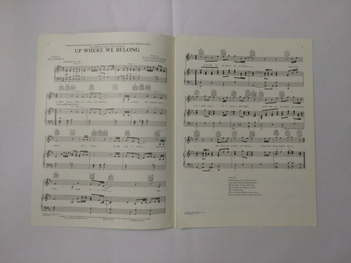 Partitura musical de An Officer and a Gentleman Up Where We Belong - Imagen 3 de 4