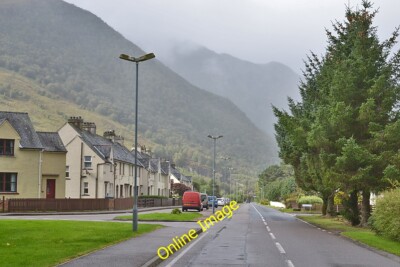 Photo 12x8 Albert Road, East Laroch Ballachulish As a fine drizzle settles c2013