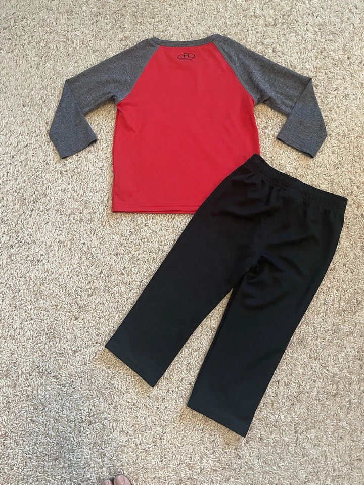 Conjunto de calças sob armadura bebê menino tamanho 24 meses - Imagem 3 de 3