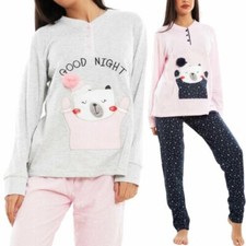 Women's Long Sleeve Pajama Complete Intimate Pants Night TOOCOOL X57