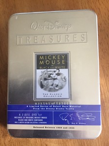 walt disney treasures mickey mouse in black and white