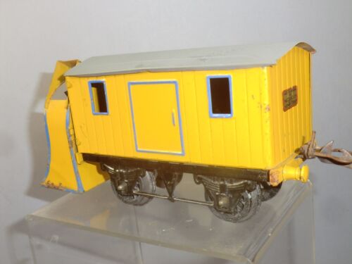 HORNBY '0' GAUGE MODEL No.1 ROTARY SNOW PLOUGH " YELLOW VERSION" - Picture 3 of 10