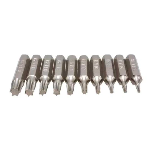 10x Torx Bit Set CR-V T3 T4 T5 T6 T7 T8 T9 T10 T15 T20 Schraubendreher Handy Bit - Picture 4 of 4